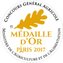 Médaille d'or Paris 2017 - pour la Mélusine Ambrée