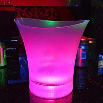 Seau à glace lumineux